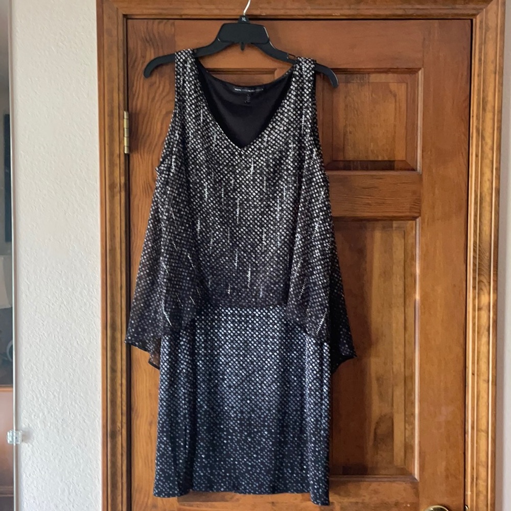 Black and white dress